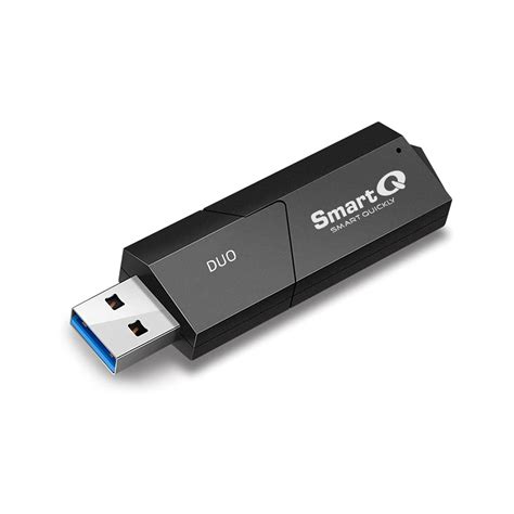 SmartQ C307 DUO SD Card Reader Portable USB 3.0 Flash 